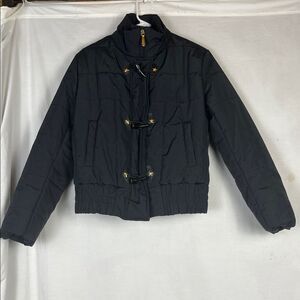 Piero Guidi Magic Circus Black Puffer Coat